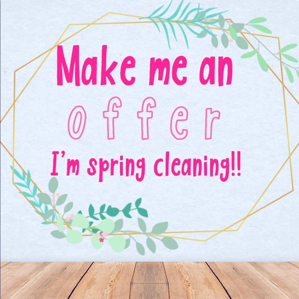 All reasonable offers accepted!
